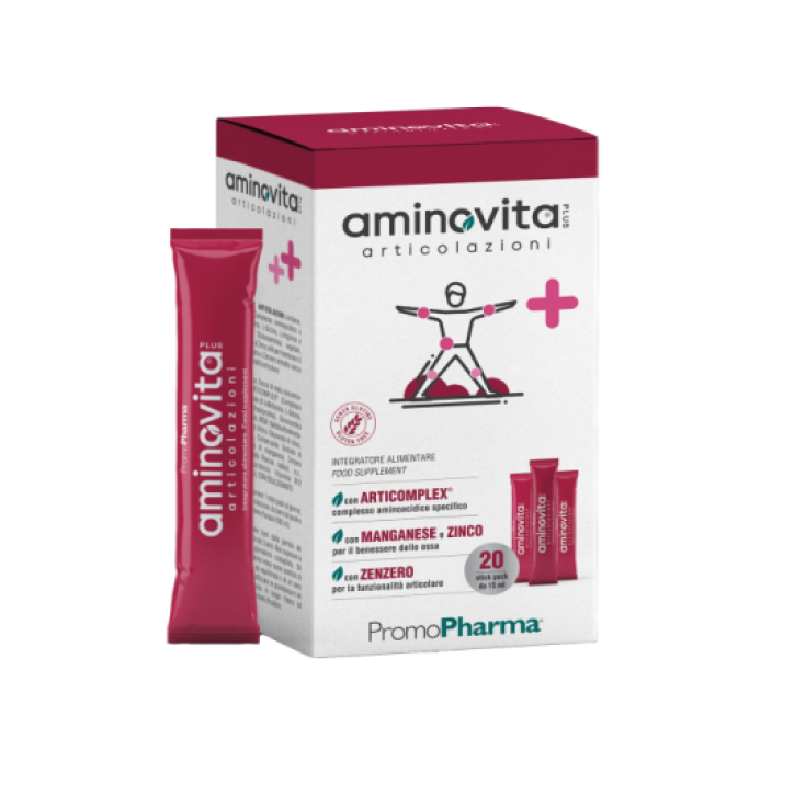 PromoPharma Aminovita Plus Articolazioni Integratore Alimentare 60 Stick