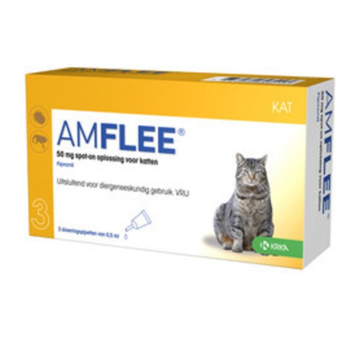 AMFLEE® Antiparassitario Gatti KRKA 3 Pipette