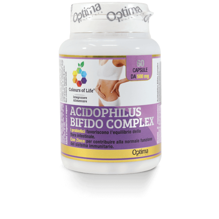 Acidophilus Bifido Complex Colours Of Life® Optima Naturals 60 Capsule