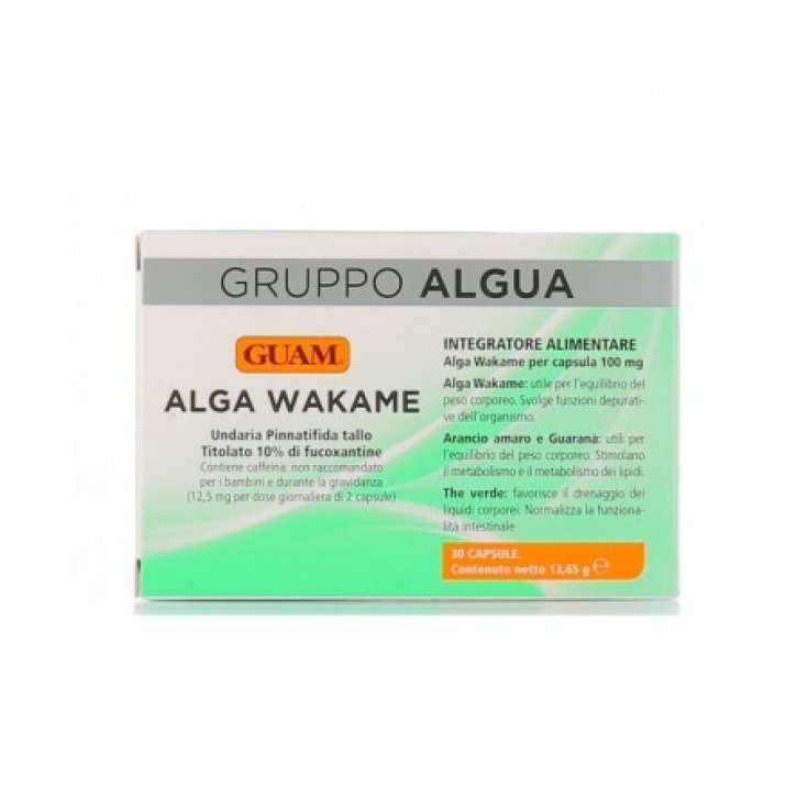 Alga Wakame Gruppo Algua Guam 30 Compresse