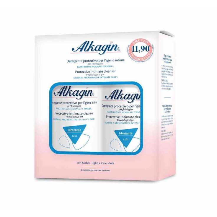 Alkagin® Ph 4,5 Detergente Intimo Bipack 2x400ml