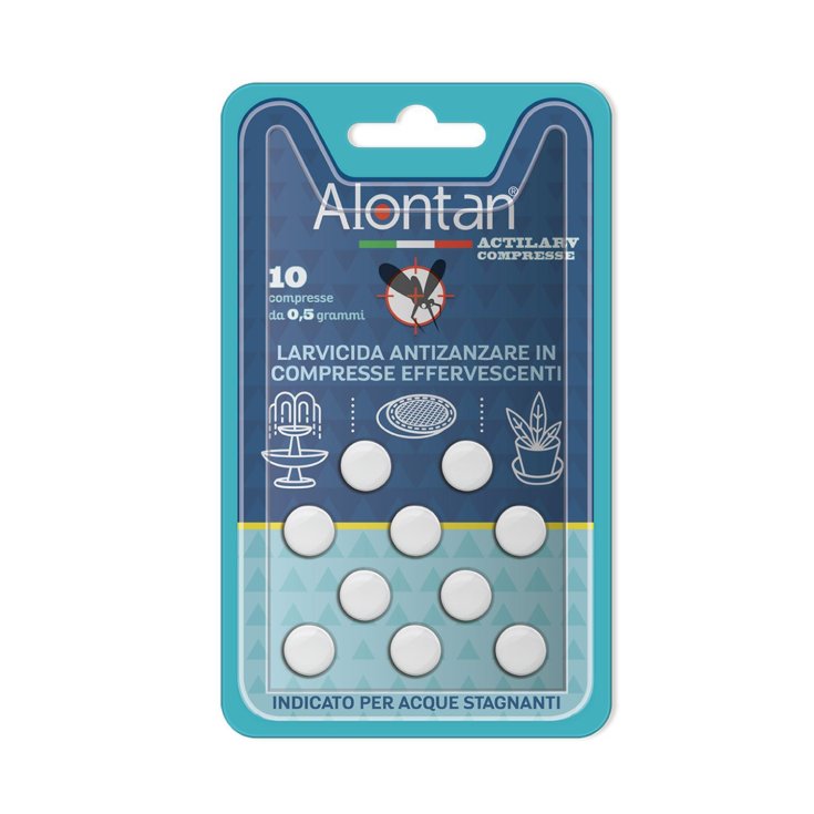 Actilarv Alontan Pietrasanta Pharma 10 Compresse Da 0,5g
