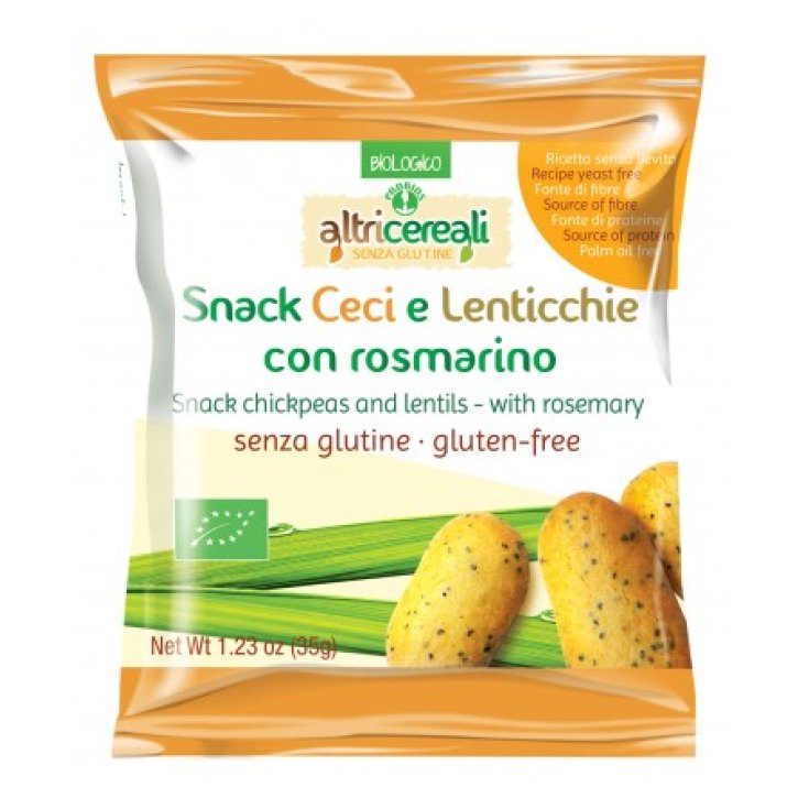 Altri Cereali Snack Ceci E Lenticchie Con Rosmarino Probios 35g