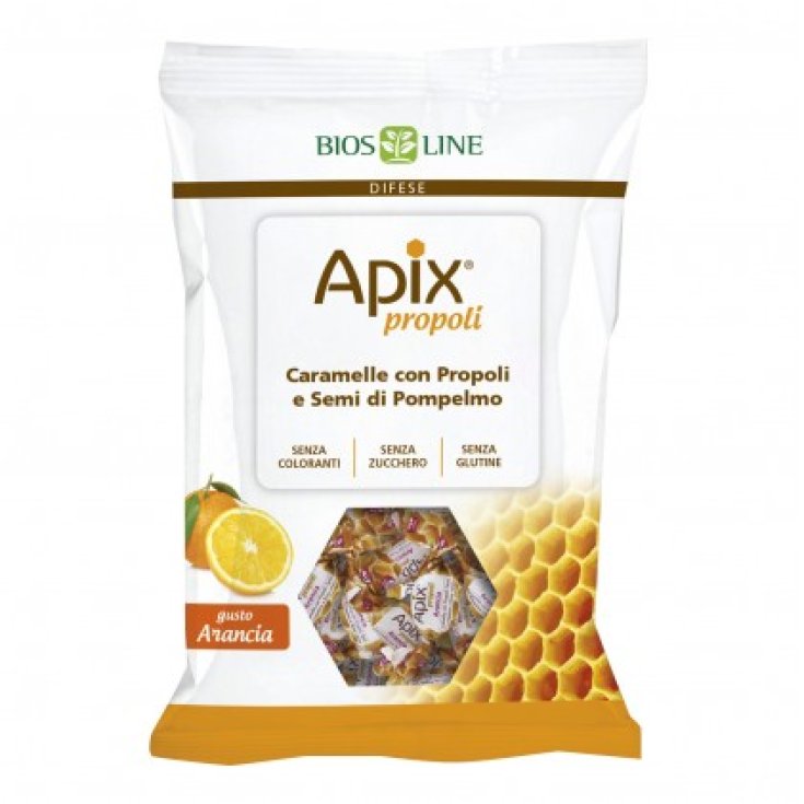 Apix® Propoli Caramelle All'Arancia Bios Line 50g