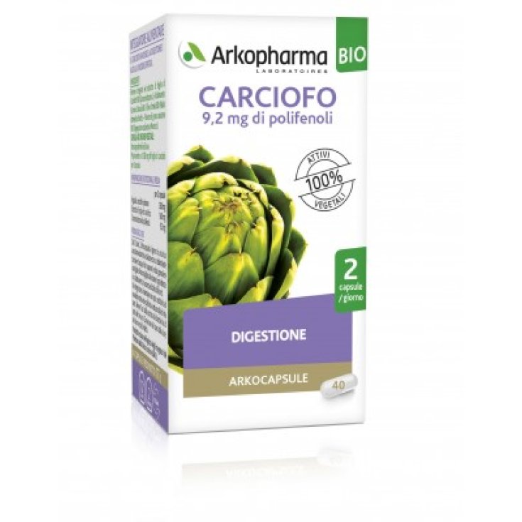 Arkocapsule® Carciofo Bio Arkopharma 40 Capsule