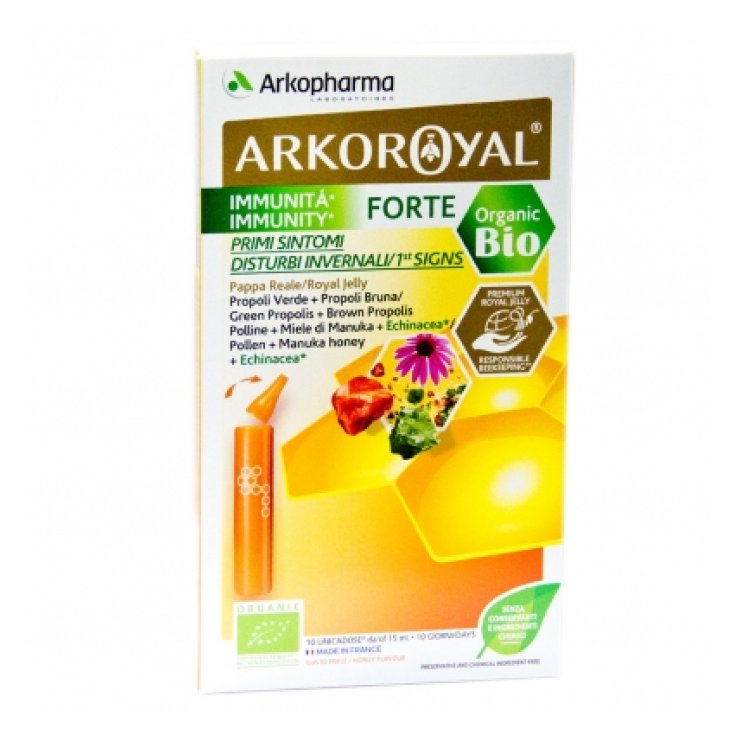 Arkoroyal® Immunità Forte Organic Bio ArkoPharma 10 Dosi 15ml