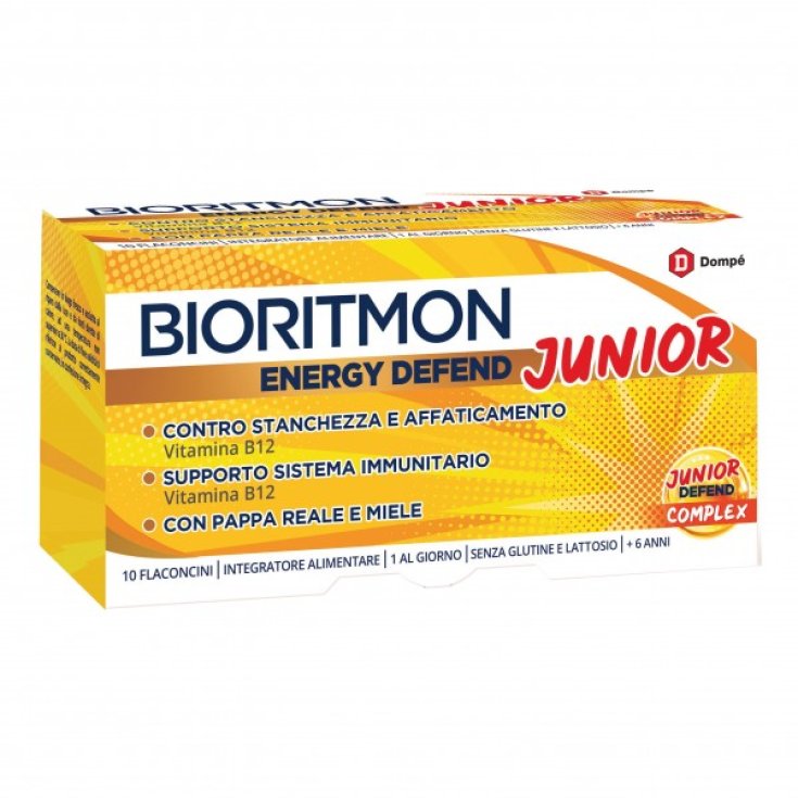Bioritmon Energy Defend Junior Dompé 10 Flaconcini