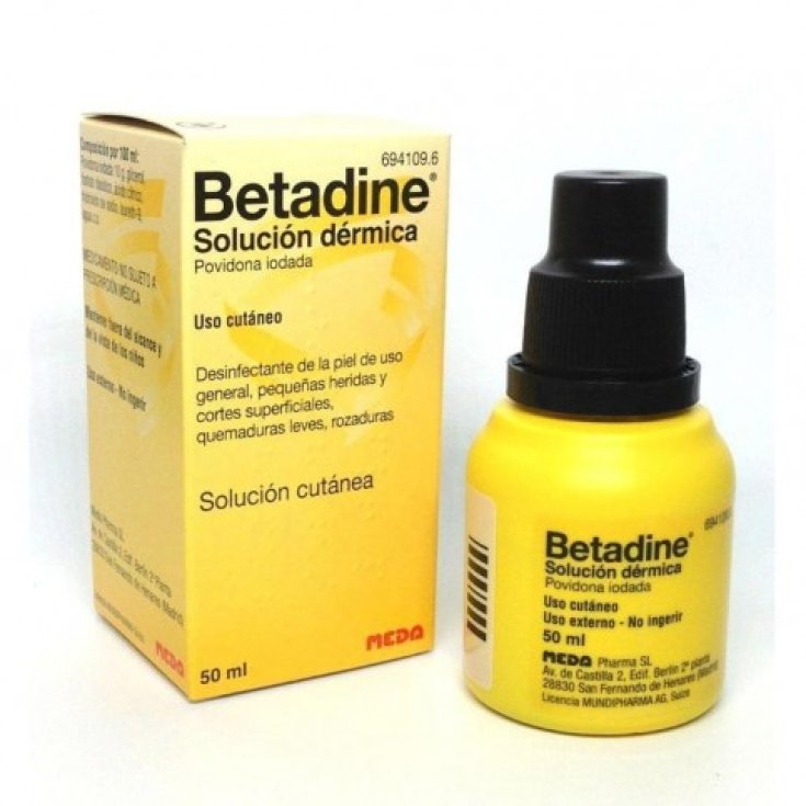 Betadine 10% Soluzione Cutanea Meda 50ml