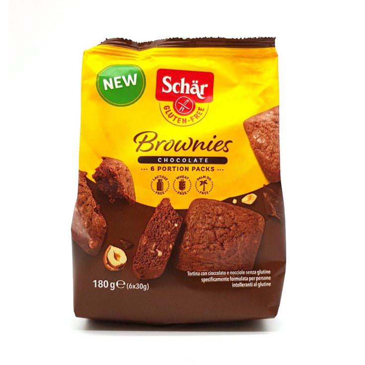 Brownies Al Cioccolato Schär 6x30g