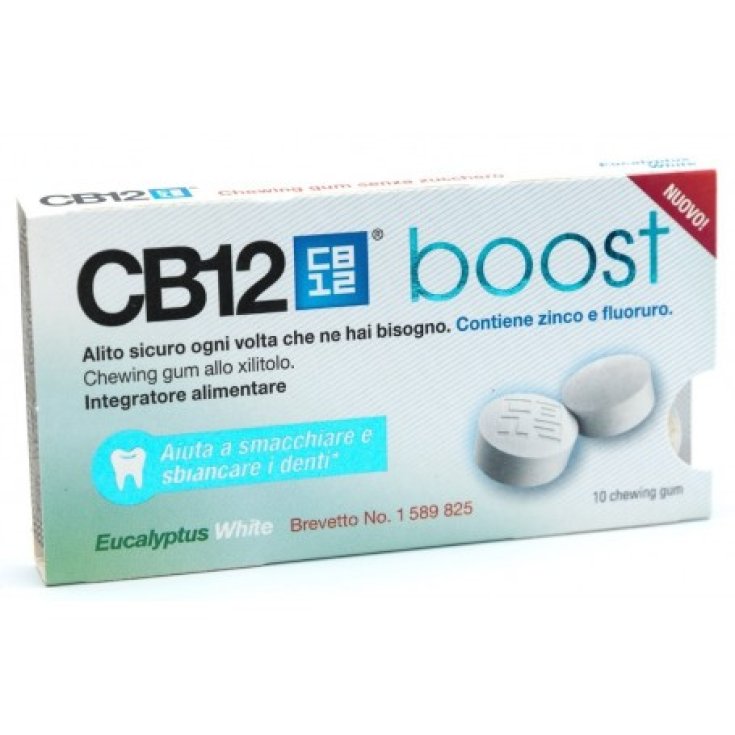 Cb12 Boost All'Eucalipto 10 Chewing Gum