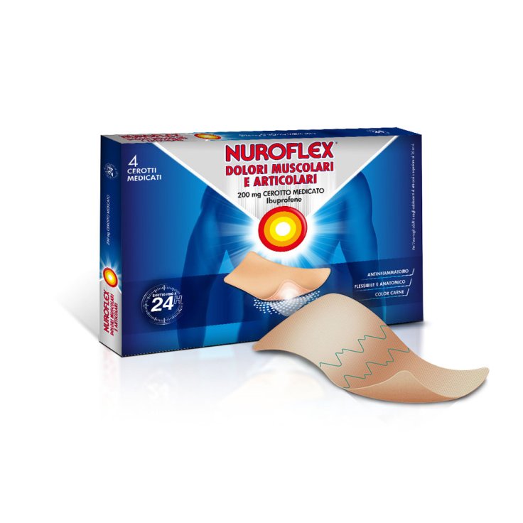 Cerotti Medicati 200mg Nuroflex® 4 Pezzi