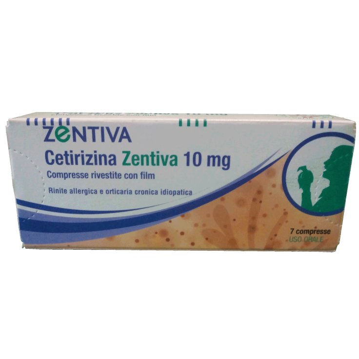 Cetirizina Zentiva 10mg 7 Compresse Rivestite