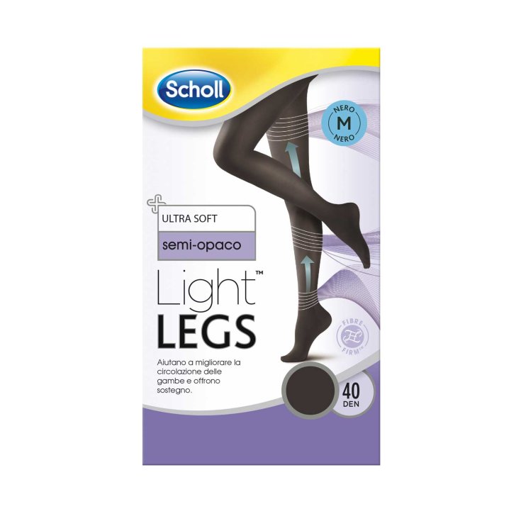 Collant Light Legs 40 Denari Scholl Nero M