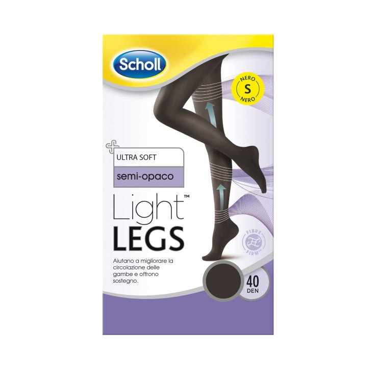 Collant Light Legs 40 Denari Scholl Nero S