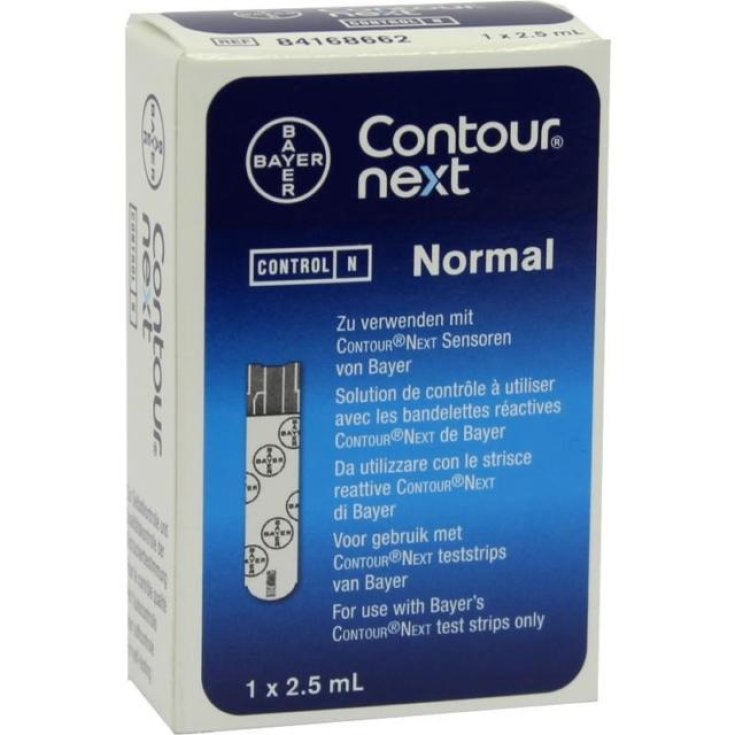 Contour™ Next Normal Control Diabetes Ascensia 1 Fiala 2,5ml