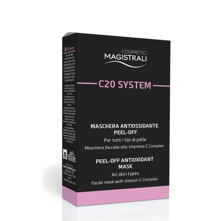 Cosmetici Magistrali C20 System Maschera Antiossidante Peel-Off 5 Bustine