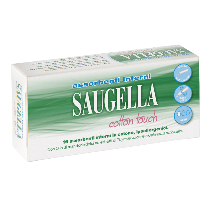 Cotton Touch Assorbenti Interni Mini Saugella 16 Pezzi