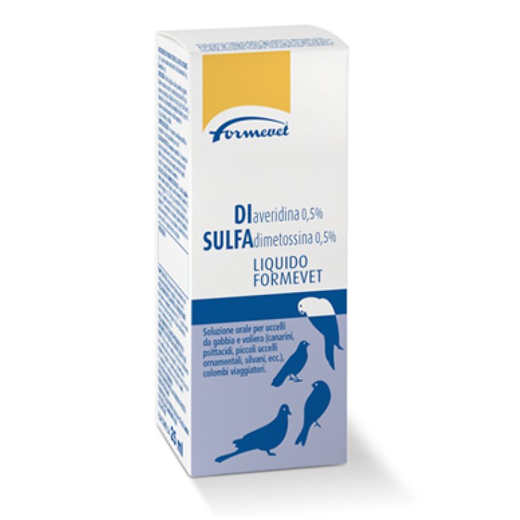 Diaveridina 0,5% -Sulfadimetossina 0,5% - Liquido Formevet® 25ml