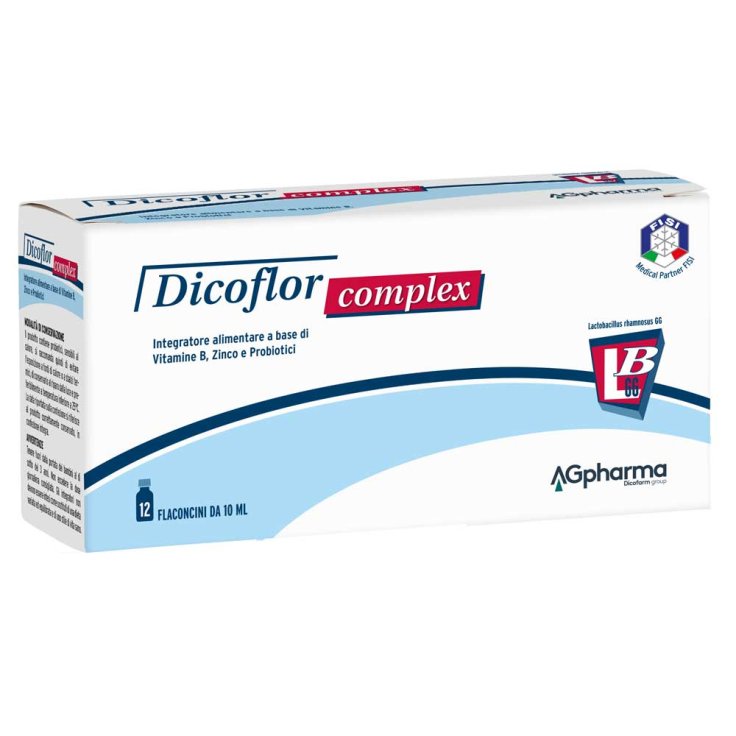 Dicoflor Complex AGPharma 12 Flaconi Da 10ml