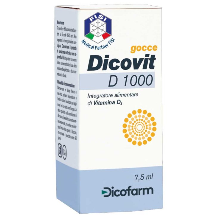 Dicovit D 1000 Gocce Dicofarm 7,5ml