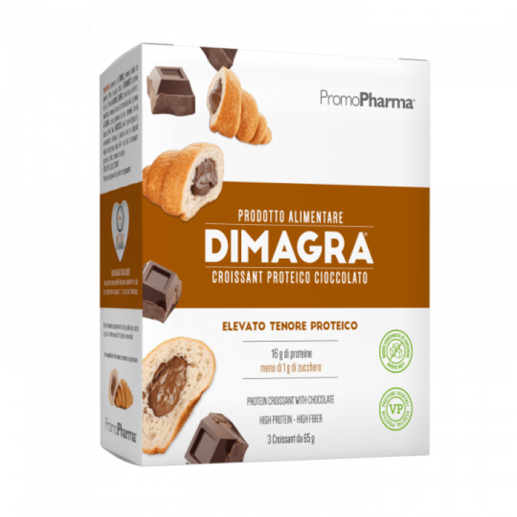Dimagra® Croissant Proteico Cioccolato PromoPharma® 3x65g