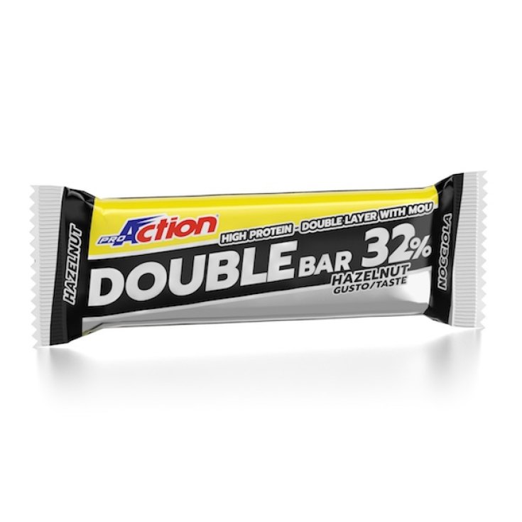 Double Bar 32% Nocciola/Caramello ProAction 60g