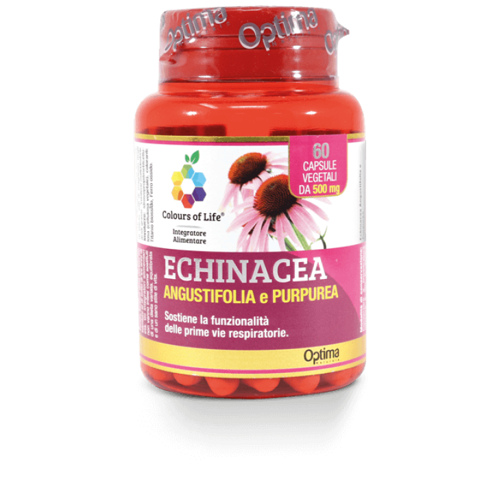 Echinacea Angustifolia E Purpurea Colours Of Life® Optima Naturals 60 Capsule