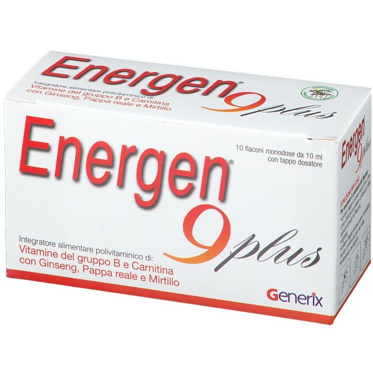 Energen® 9 Plus 10 Flaconcini Da 10ml