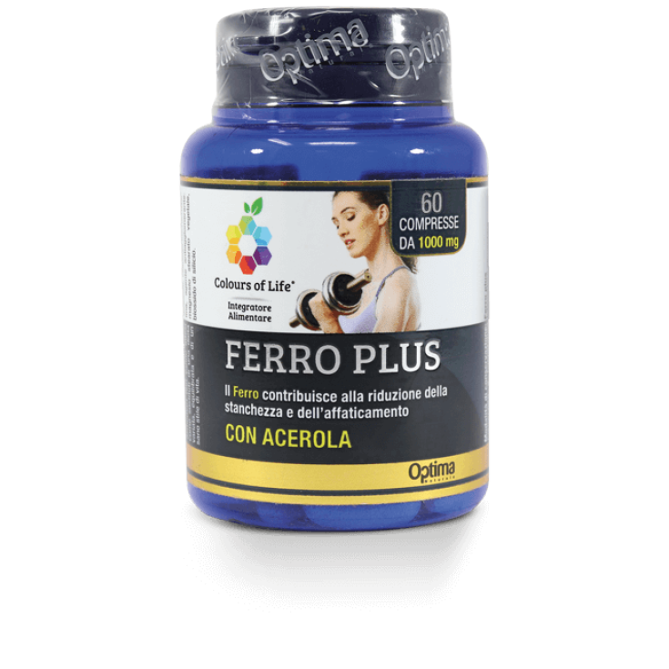 Ferro Plus Con Acerola Colours Of Life® Optima Naturals 60 Compresse