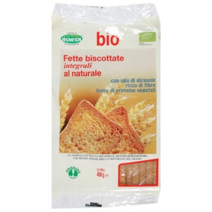 Fette Biscottate Integrali Al Naturale Biologico Probios 450g