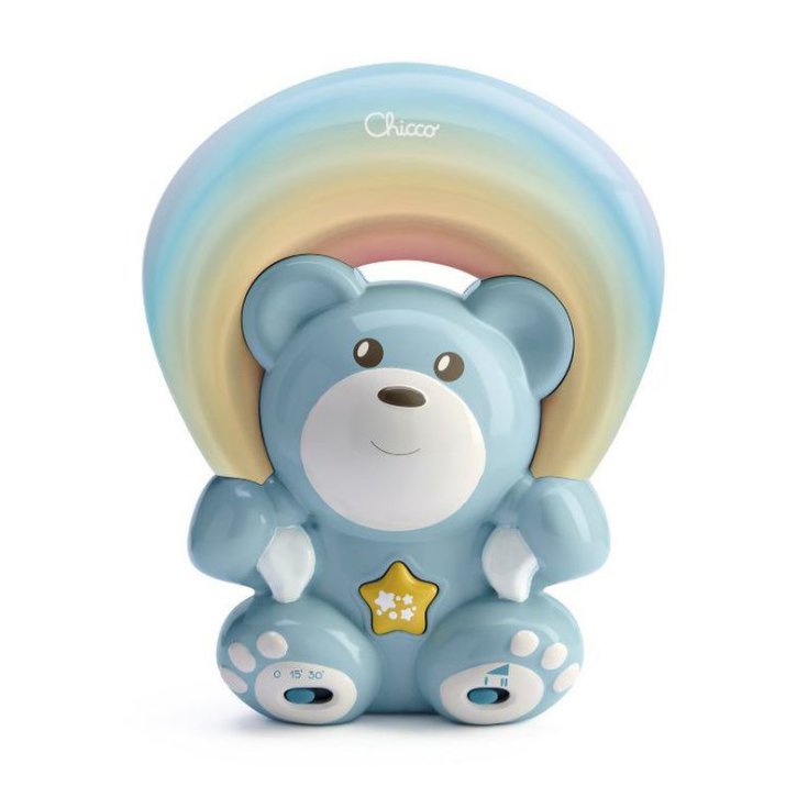 First Dreams Rainbow Bear Orsetto Arcobaleno Blu Chicco®