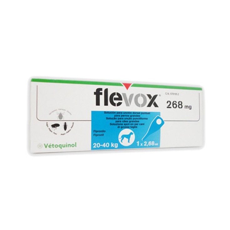 Flevox® Spot-On Cani (20-40Kg) Vétoquinol 1 Pipetta 2,68ml 
