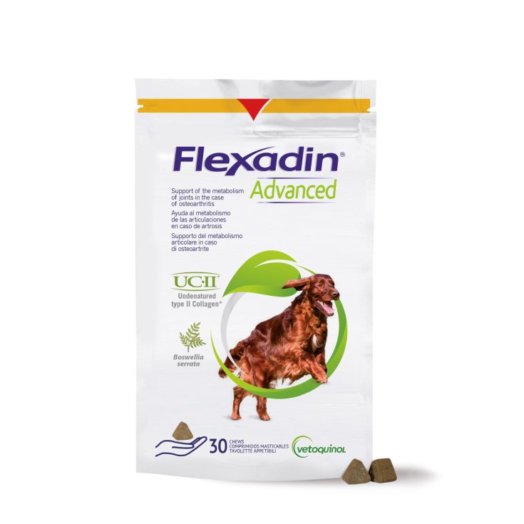 Flexadin® Advanced Vétoquinol 30 Tavolette Masticabili