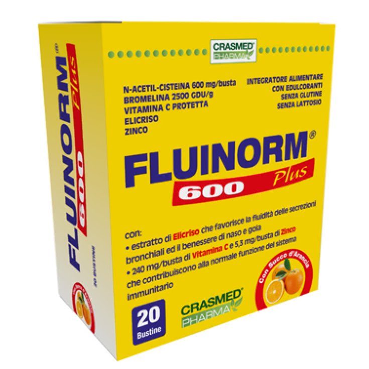 Fluinorm® 600 Plus CrashMed® Pharma 20 Bustine