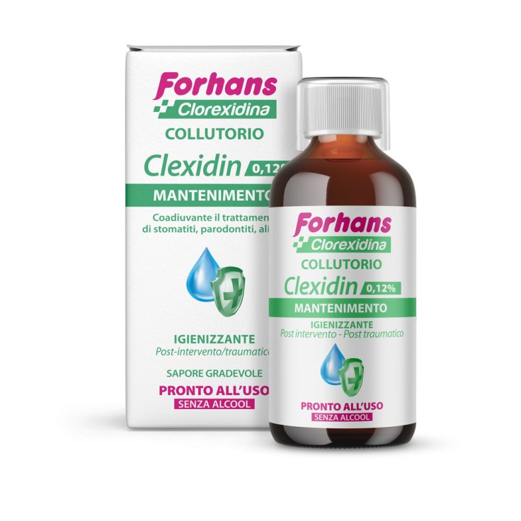 Forhans Clexidin Clorexidina 0,12% Collutorio 200ml