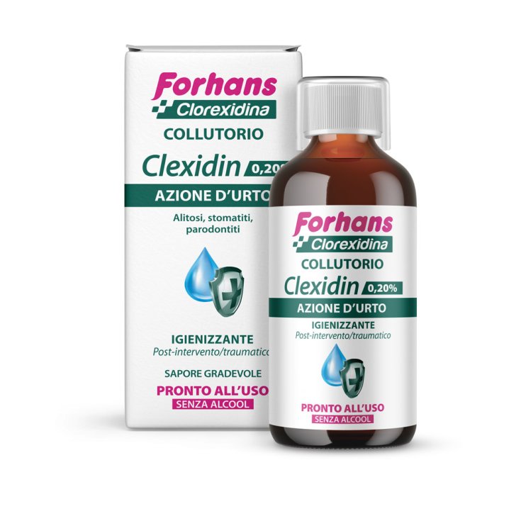 Forhans Clexidin Clorexidina 0,20% Collutorio 200ml