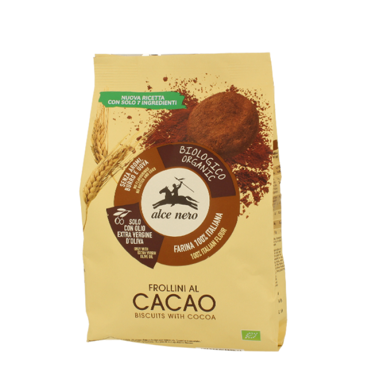 Frollini Al Cacao Biologici Alce Nero 350g