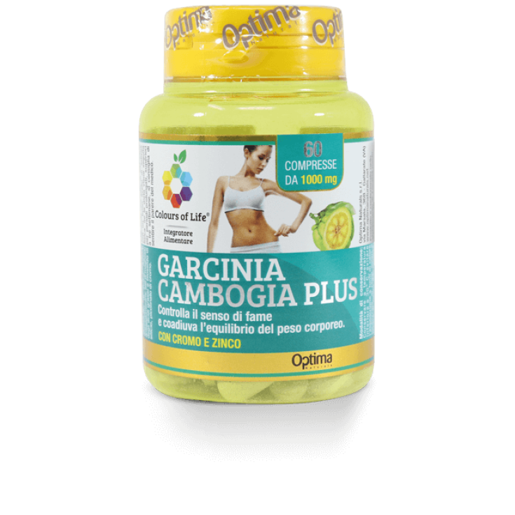 Garcinia Cambogia Plus Colours Of Life Optima Naturals 60 Compresse