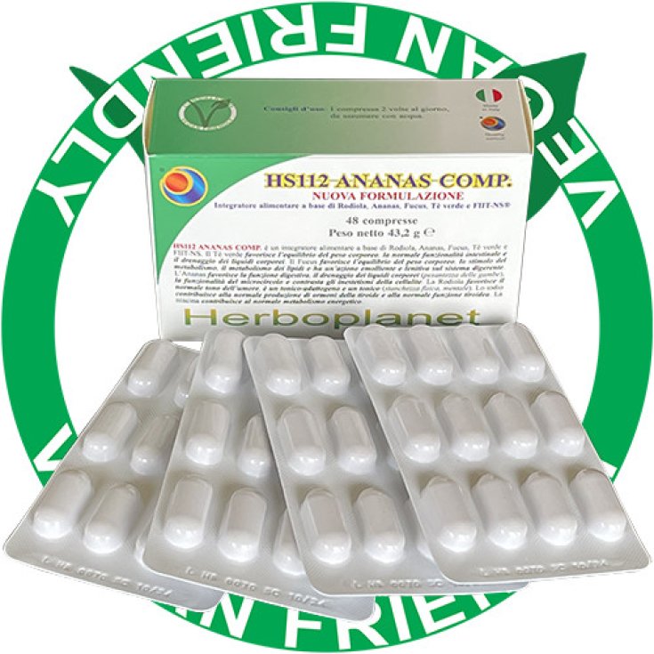HS112 ANANAS COMP. Herboplanet® 48 Compresse