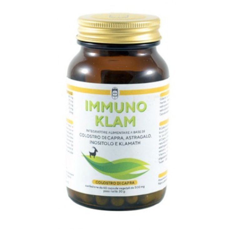 IMMUNO KLAM Colostro Di Capra 60 Capsule