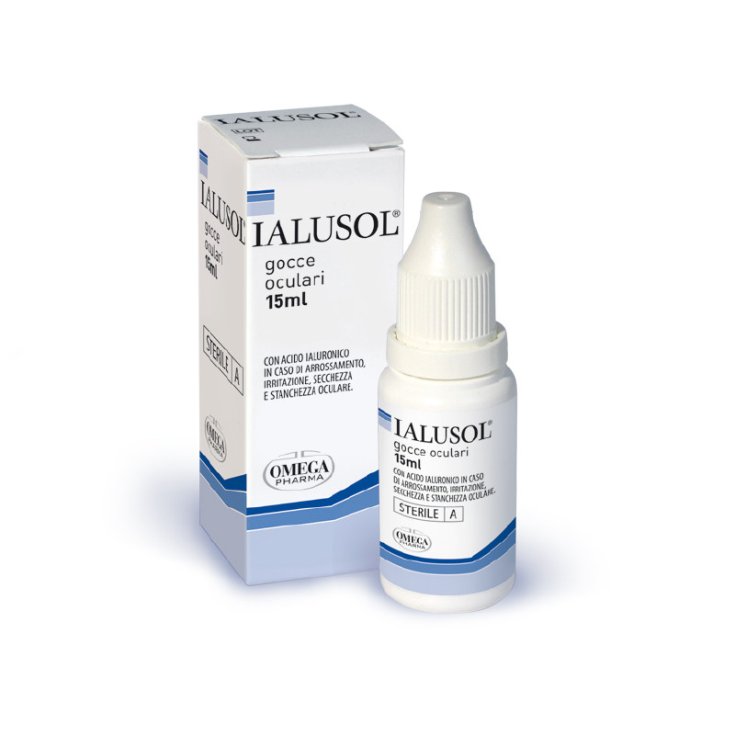 Ialusol Gocce Oculari Omega Pharma 15ml 