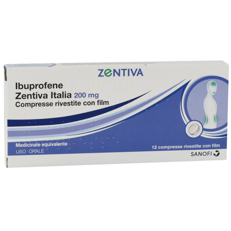 Ibuprofene Zentiva Italia 200mg 12 Compresse