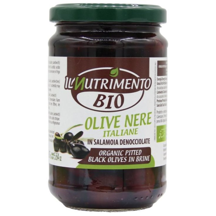 Il Nutrimento Olive Nere Denocciolate In Salamoia Probios 280g