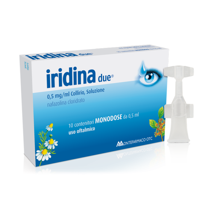Iridina Due® 0.05% MONTEFARMACO eye drops 10 vials 0.5ml