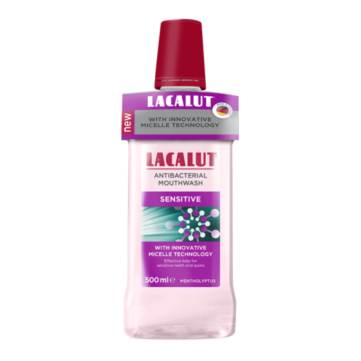 LACALUT Collutorio Antibatterico Micellare Sensitive 500ml