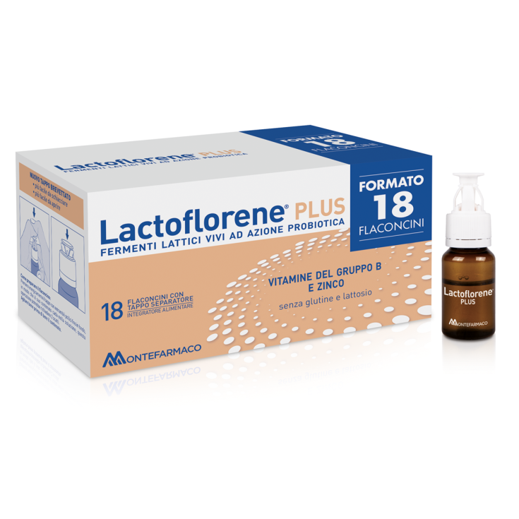 Lactoflorene® PLUS MONTEFARMACO 18 Vials of 10ml