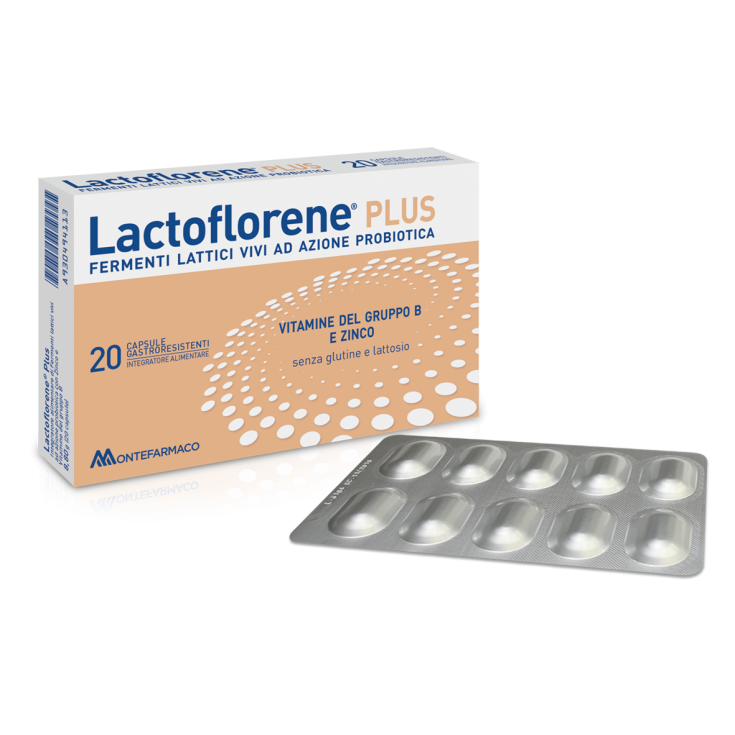 Lactoflorene® PLUS MONTEFARMACO 20 Capsule