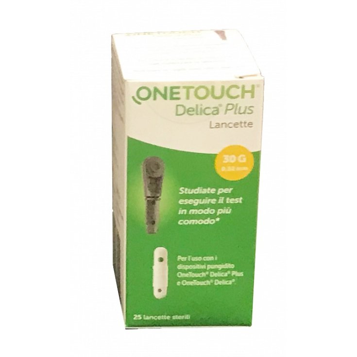 Lancette Delica® Plus OneTouch® 25 Pezzi