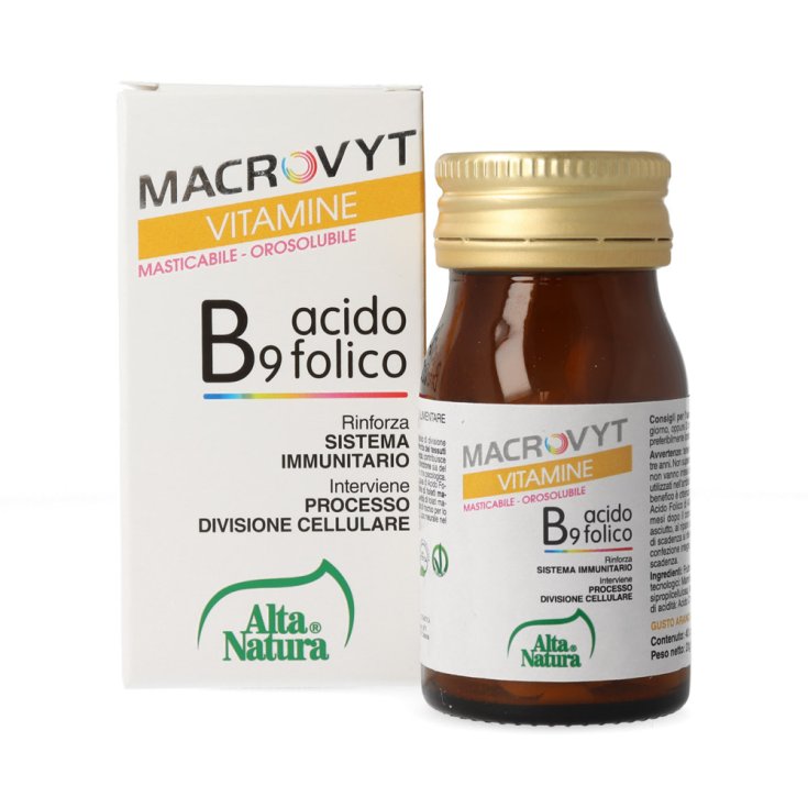 MACROVYT® B9 Acido Folico Alta Natura® 40 Compresse