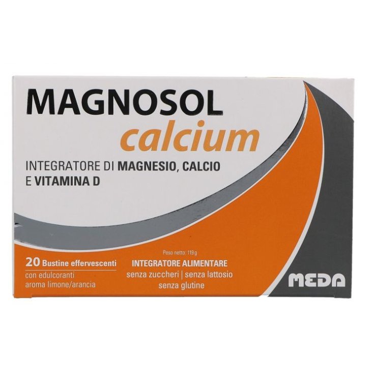 Magnosol Calcium Meda Pharma 20 Bustine Effervescenti
